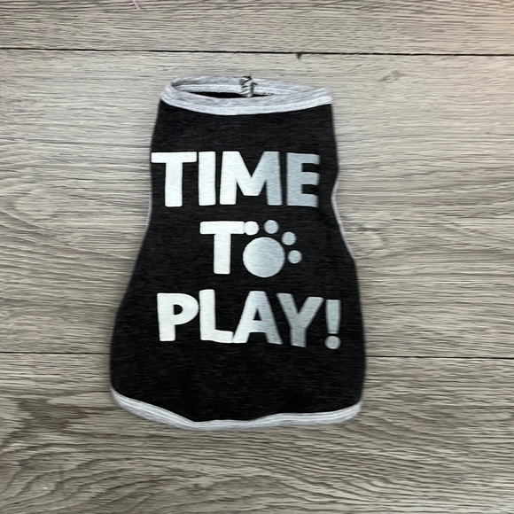 Other - Dog tank top xs Time to play